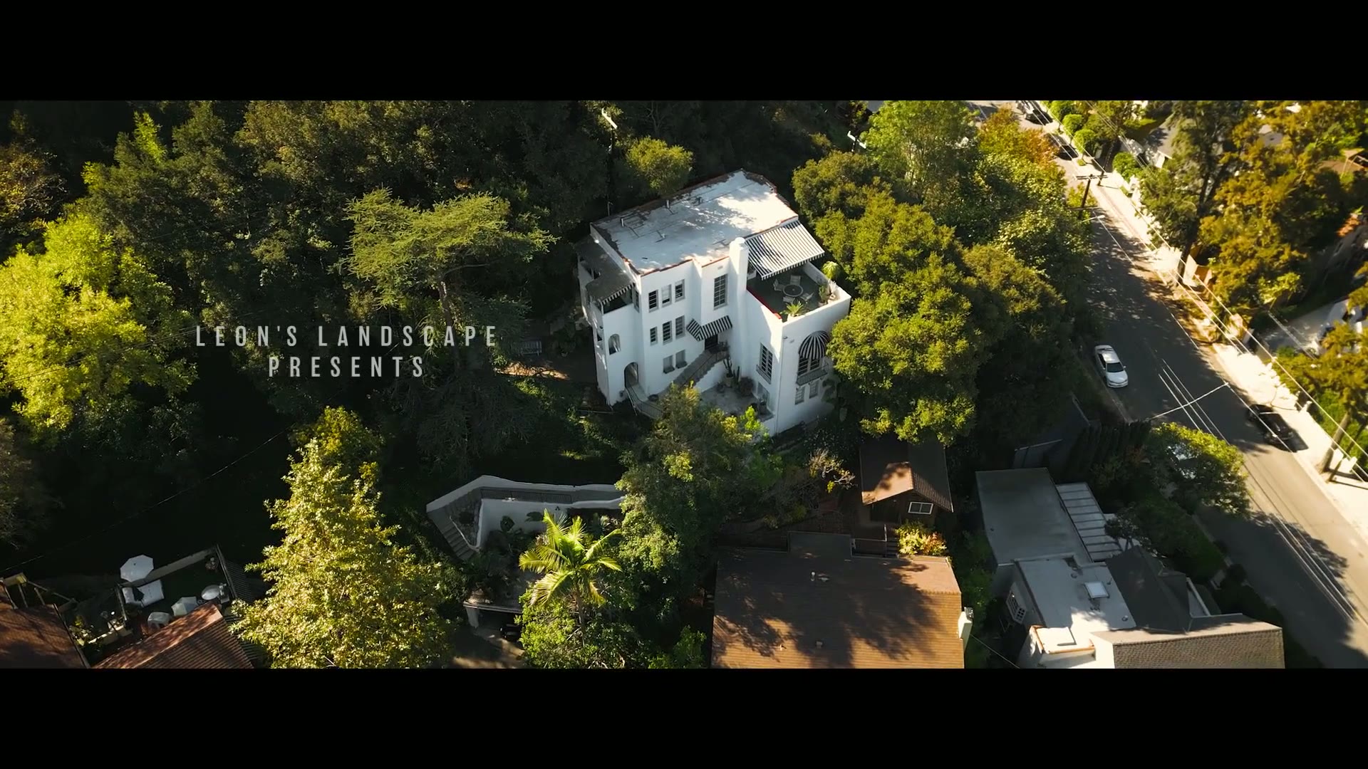Leon's Landscape Hollywood Hills Haven film